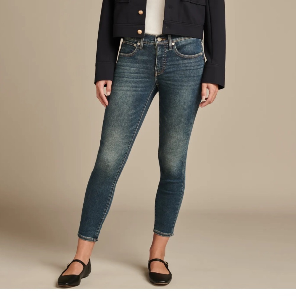 LUCKY BRAND MID RISE AVA SKINNY (LYELL)